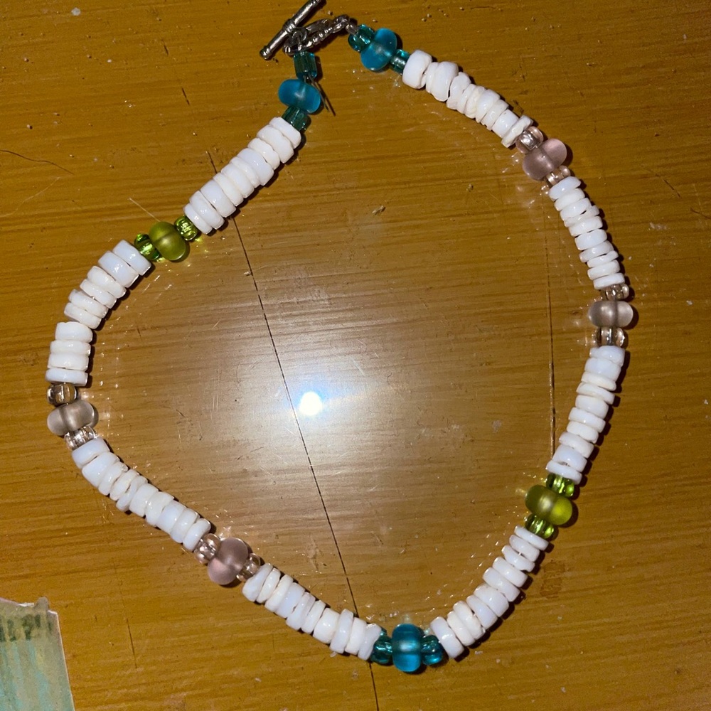 Anklet with clasp